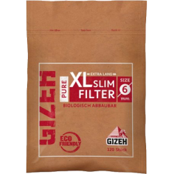 Gizeh XL Slim Filter extra lang 6mm