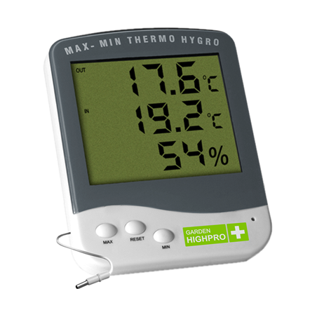 Highpro Digital Thermo and Hygrometer with external probe