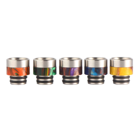 SS + Epoxy Resin Drip Tip Double O-ring