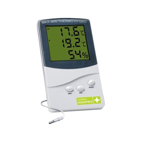 Digital Thermo and Hygrometer with external probe