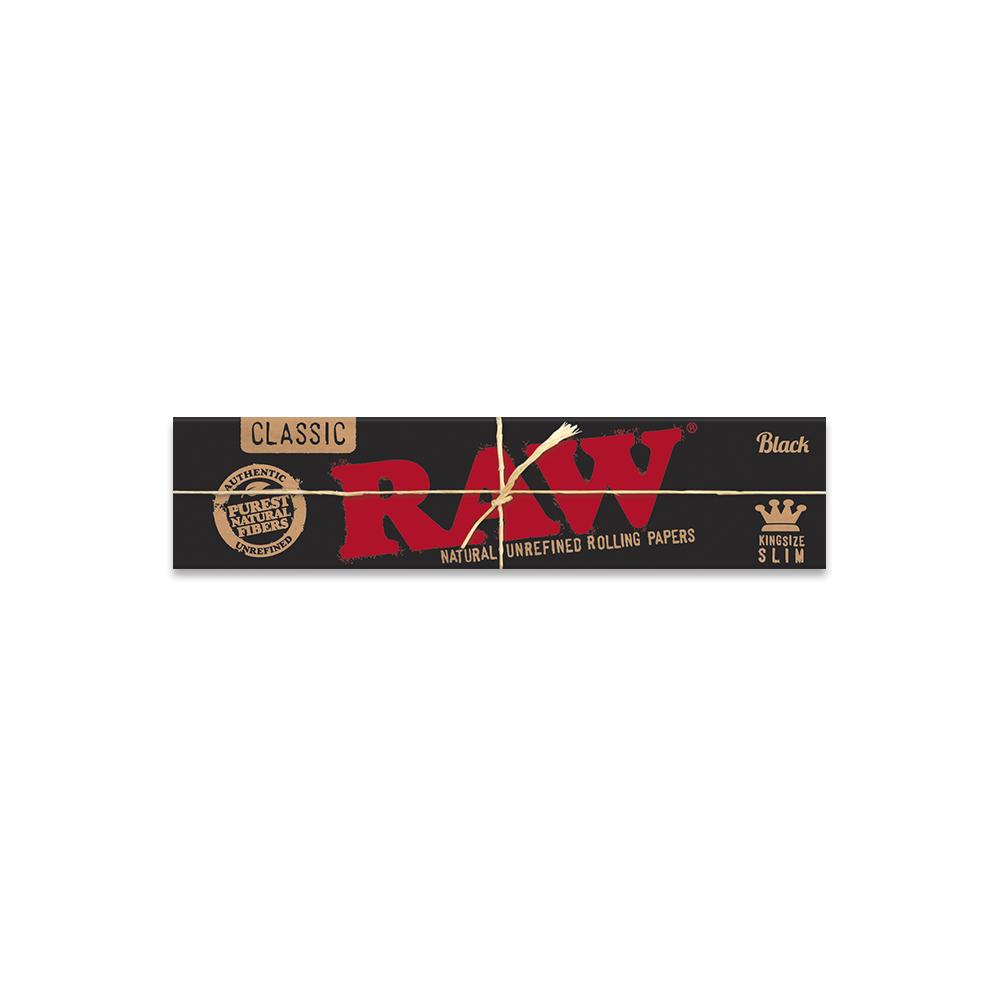 RAW Classic Black Kingsize Slim