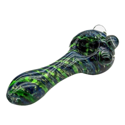 Colour Changing Glass Pipe Green-Blue