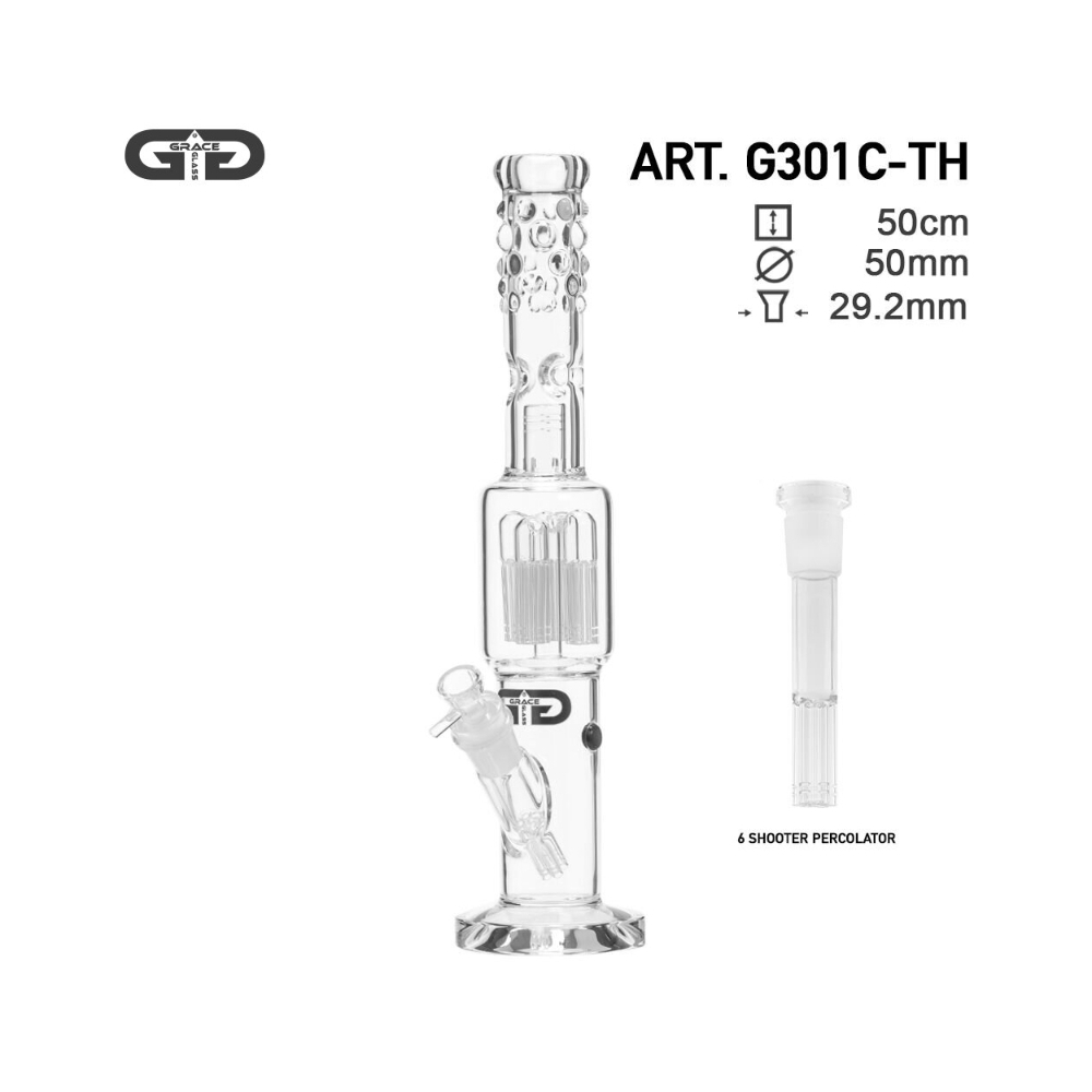 Grace Glass - LABZ Series - Curvy with 6 shooter G301C-TH