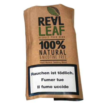 Real Leaf - Natural Nicotine Free Smoking Blend