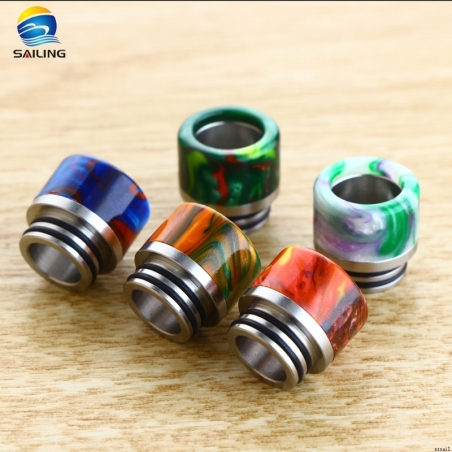 SS+Epoxy Resin 810 Drip Tips for TFV8/TFV12