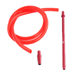 Mata Leon Silikonschlauch Matt mit Alumundstück Schwarz