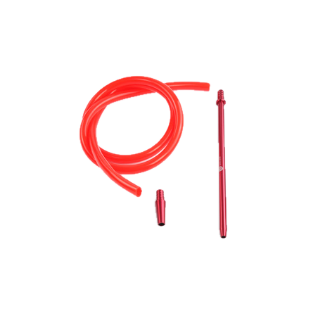 Mata Leon Silikonschlauch Matt mit Alumundstück Schwarz