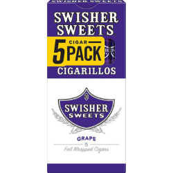 Swisher Sweets Cigarillos Grape 5 pieces