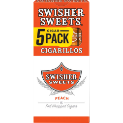 Swisher Sweets Cigarillos Peach 5 pieces