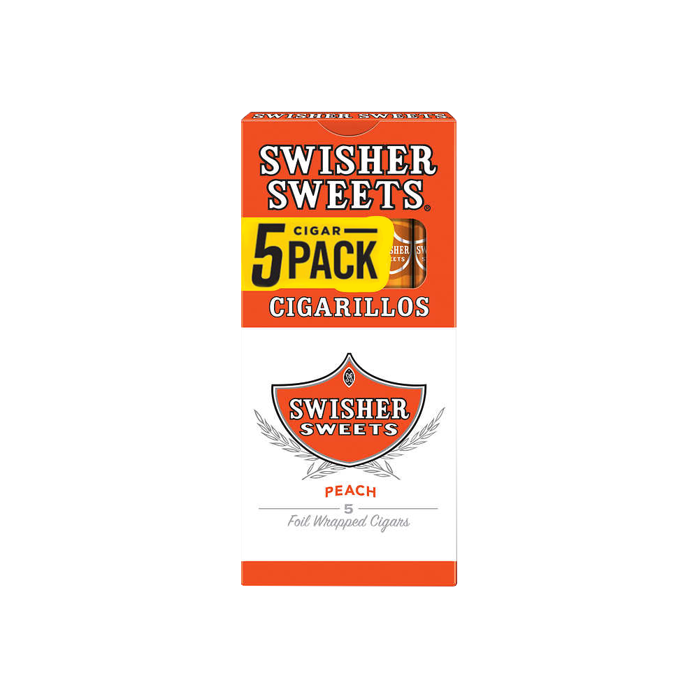Swisher Sweets Cigarillos Peach 5 pièces