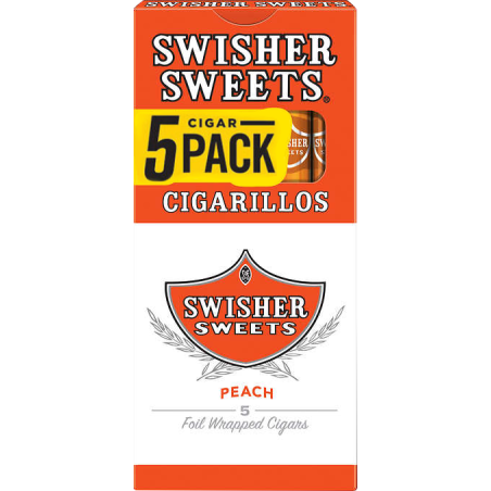 Swisher Sweets Cigarillos Peach 5 pièces