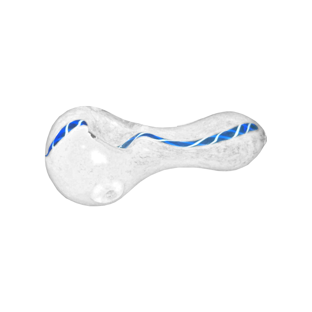 G-Spot Glaspfeife Weiss P-010