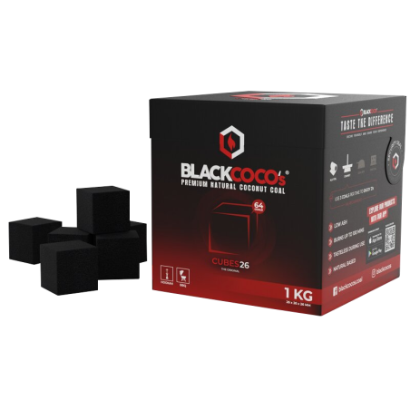 Blackcocos Cubes26 Coconut Kohle 1 kg