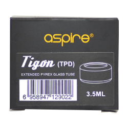 Aspire Tigon TPD Extended Pyrex Glass Tube 3.5 ml