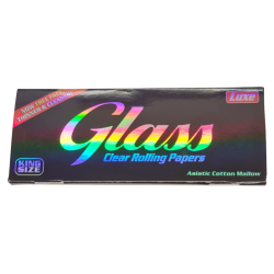 Glass Clear Cellulose Rolling Papers King Size