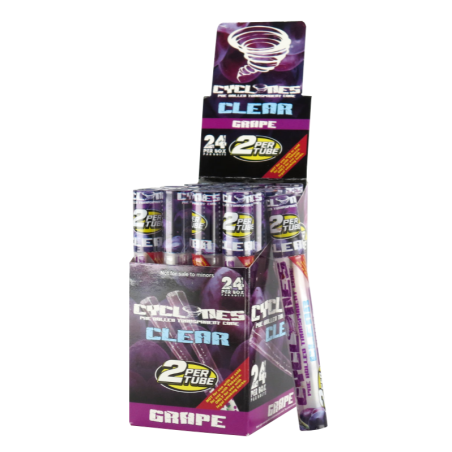 Cyclones - Clear - Grape