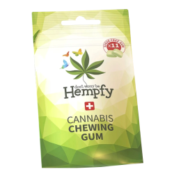 Hempfy - Natural Cannabis Chewing Gum Bag, 11 pcs
