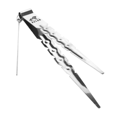 Azlan - Crunk Coal tongs Silver