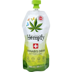 Hempfy - Bitter Lime Cannabis Drink, 200 ml