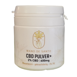 Mano de Santo - CBD Powder+, 2% CBD, 600 mg