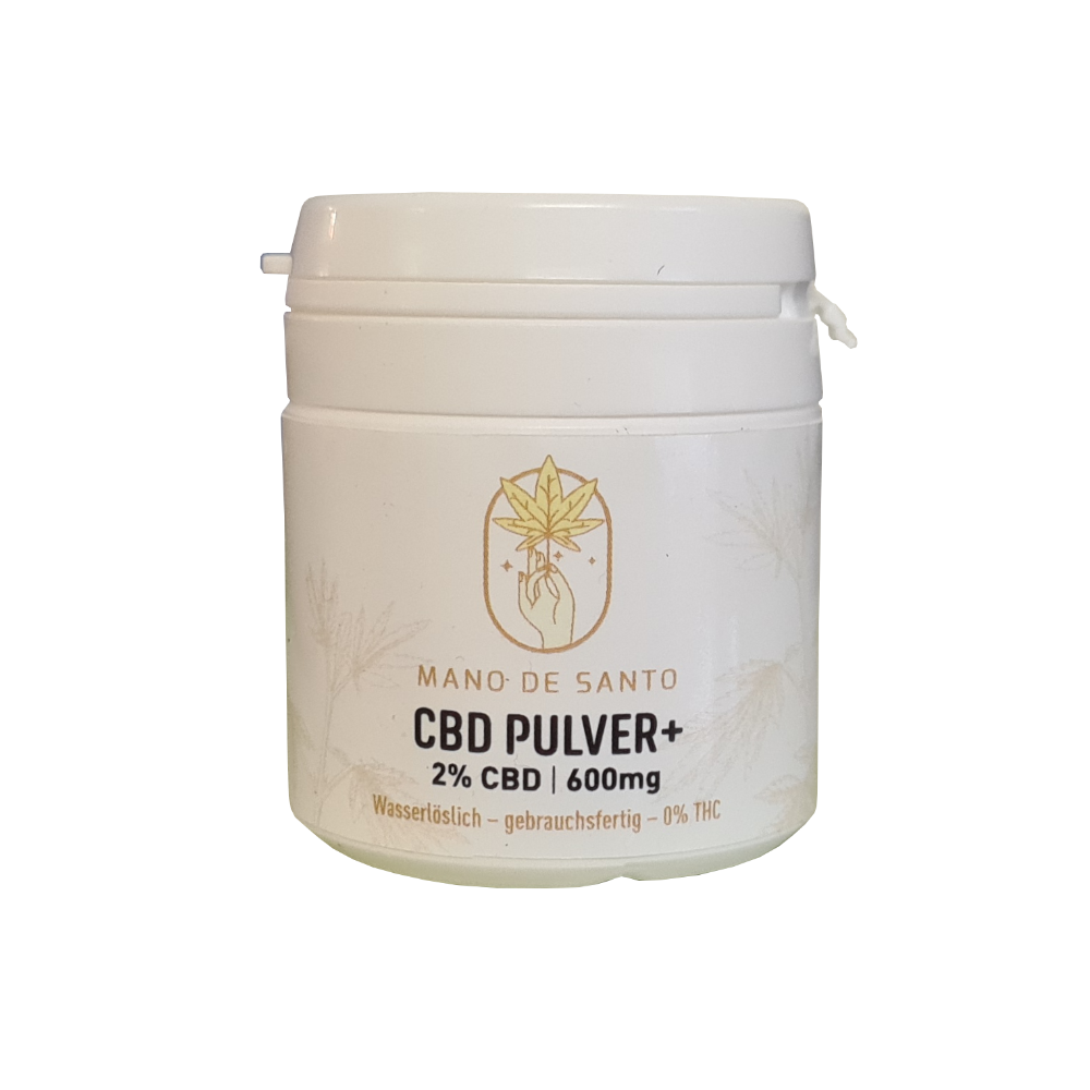 Mano de Santo - CBD Powder+, 2% CBD, 600 mg