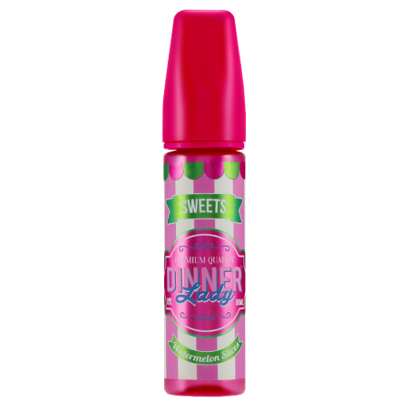 Dinner Lady - Sweets - Watermelon Slices Shortfill, 50 ml