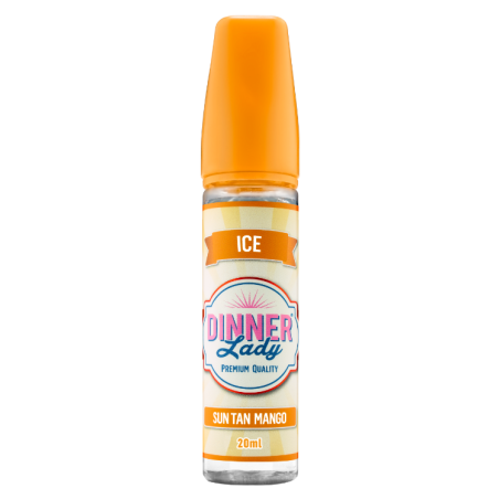 Dinner Lady - Ice - Sun Tan Mango Shortfill, 50 ml