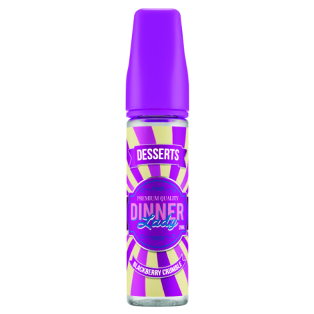 Dinner Lady - Desserts - Blackberry Crumble Shortfill, 50 ml