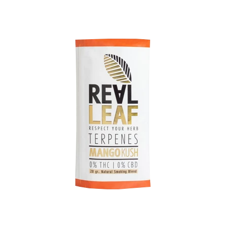 Real Leaf - Terpenes - Mango Kush Substitut de tabac