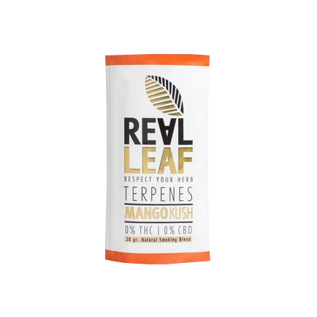 Real Leaf - Terpenes - Mango Kush Tobacco substitute