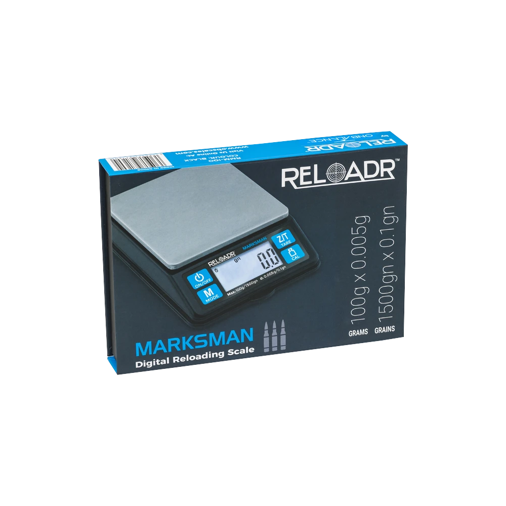 Reloadr - Marksman Digital Reloading Scale RMM-100, 0.005 g x 100 g