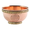 Incense burner copper "Flower of life"