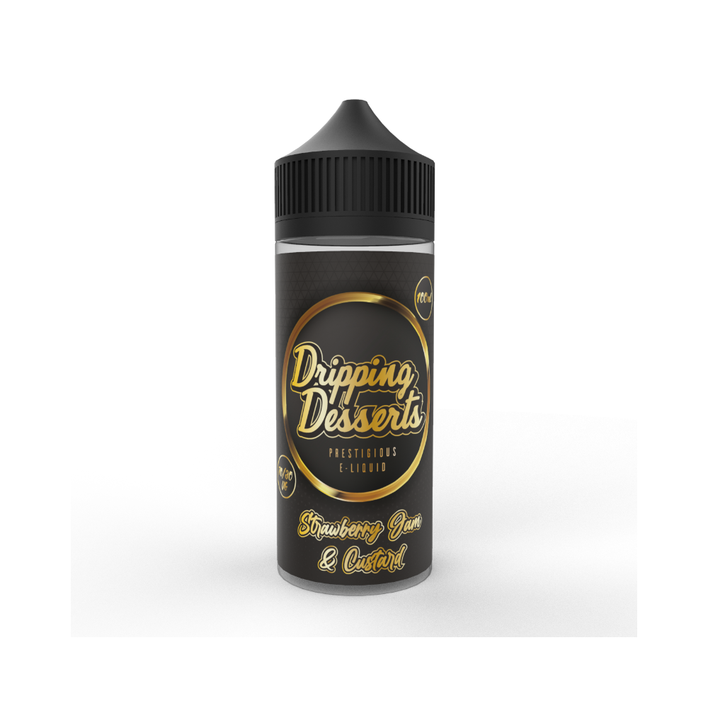 Exceptional Vapes - Dripping Desserts - Rice Pudding & Raspberry Jam, 100 ml