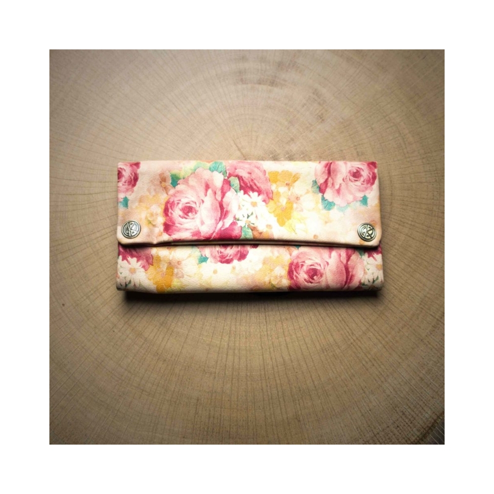 Kavatza - Tobacco Pouch Summer Flower, Faux leather