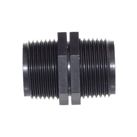 PE Threaded adapter 1" (Ext.Thr.) 1" (Ex Thr.)