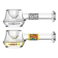 Keith Haring Glass Spoon Pipe