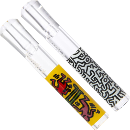 Taster Glass Pipe by Keith Haring