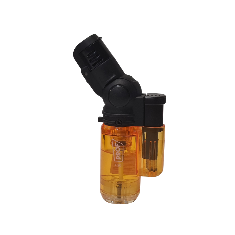 Prof Angled Turbo Jet Flame Windproof Lighter