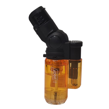 Prof Angled Turbo Jet Flame Windproof Lighter