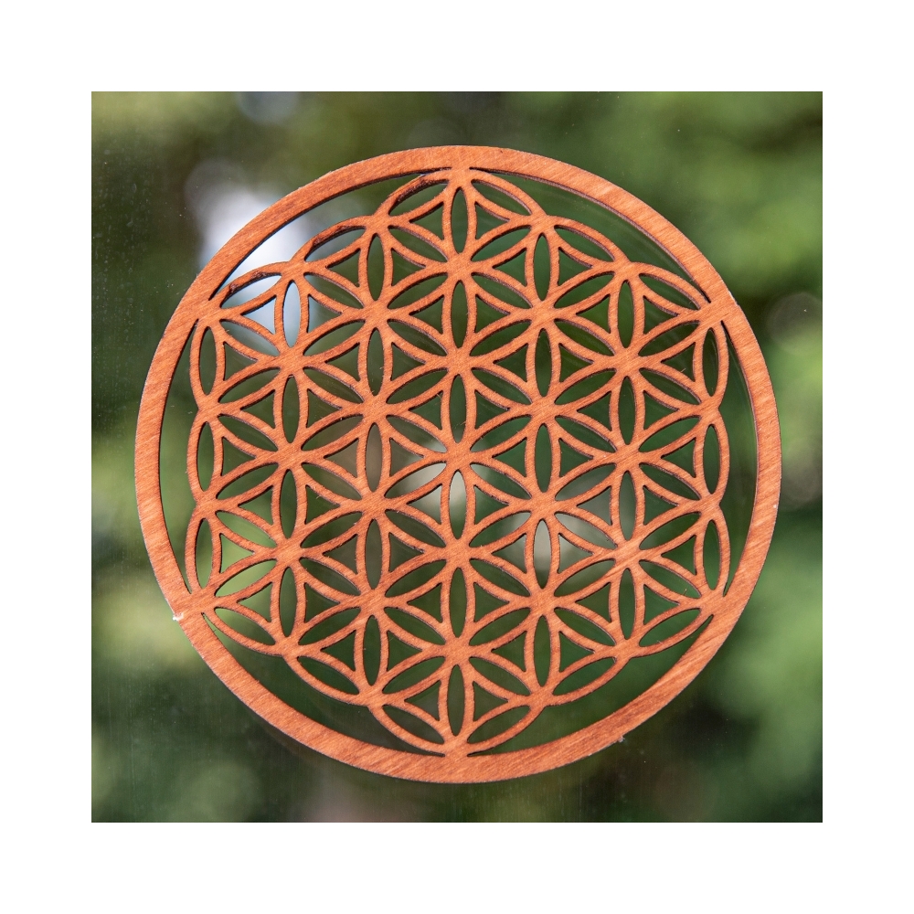 Flower of life made of wood