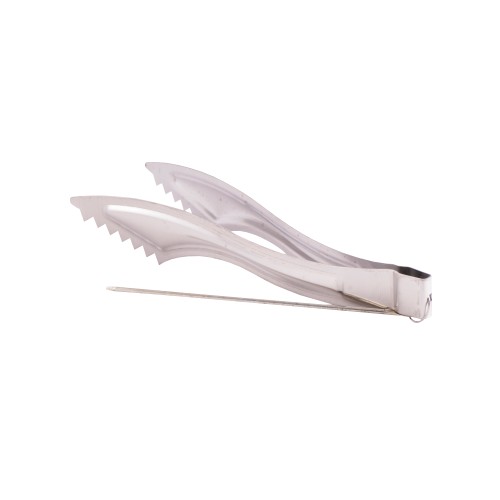 Stainless steel smoke tongs, 16 cm
