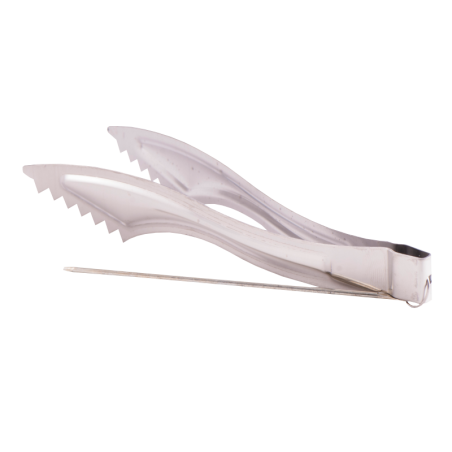 Stainless steel smoke tongs, 16 cm