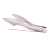 Stainless steel smoke tongs, 16 cm