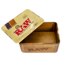 RAW - Cache Box Mini Plateau de mélange avec compartiment de rangement