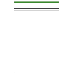 Schnellverschlußbeutel Grün 80 x 120mm, 0.06mm, 100 Stück
