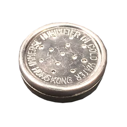 Mini humidificateur à bouton en métal Hong Kong
