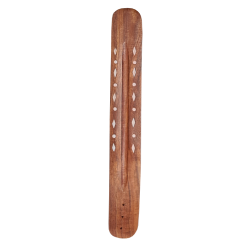Wood Incense holder with three holes