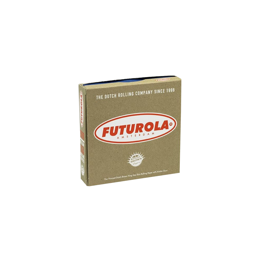 Futurola - Dutch Brown King Size Slim Papers, 2000 Papers