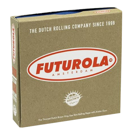 Futurola - Dutch Brown King Size Slim Papers, 2000 Blätter