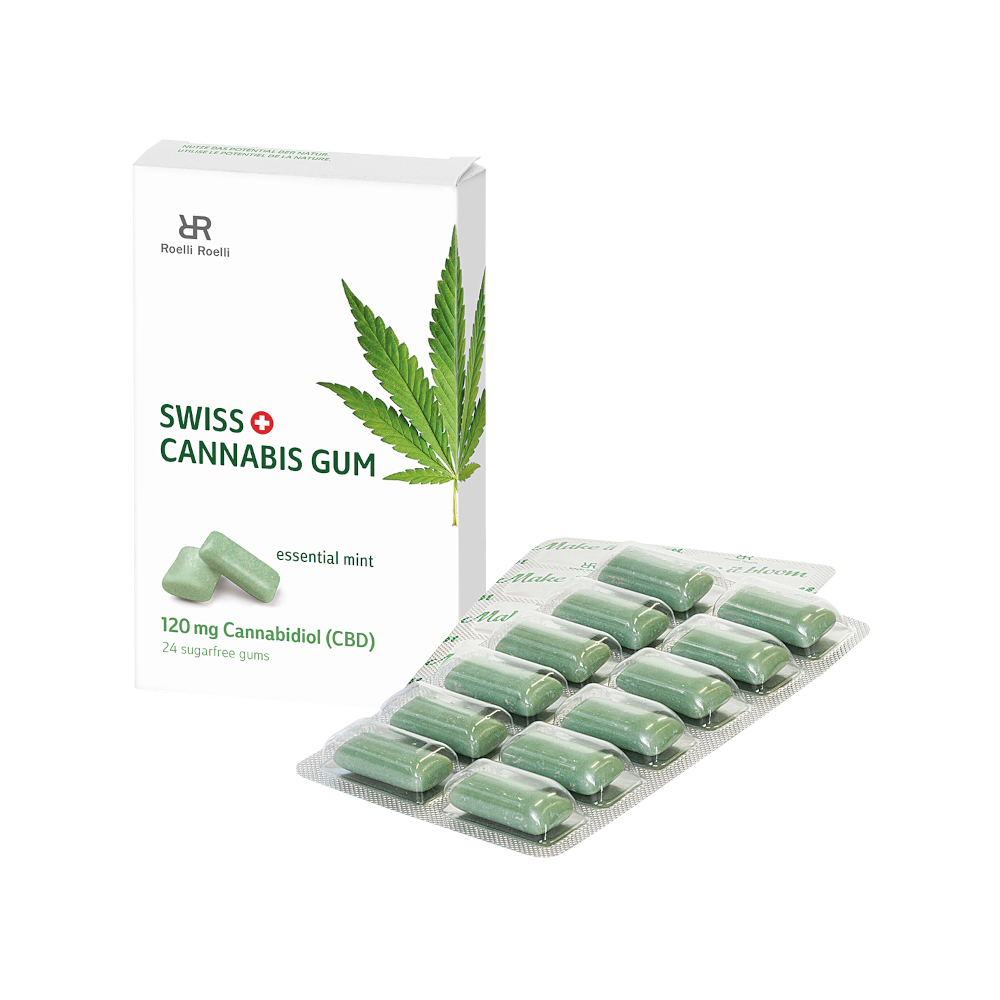 Roelli Roelli - Swiss Cannabis Gum, 120 mg CBD